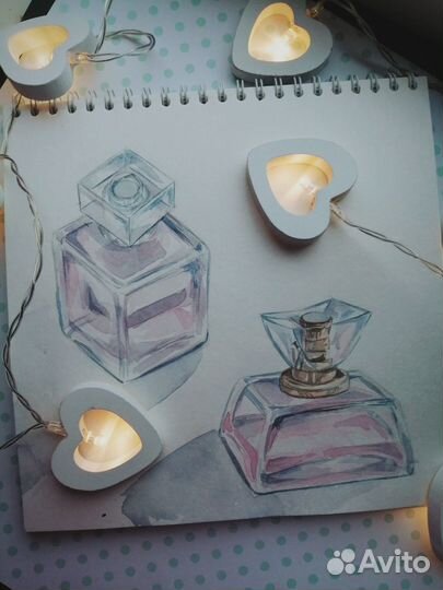 Акварельные рисунки