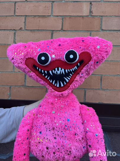 Мягкая игрушка блестящая Киси миси 1 метр