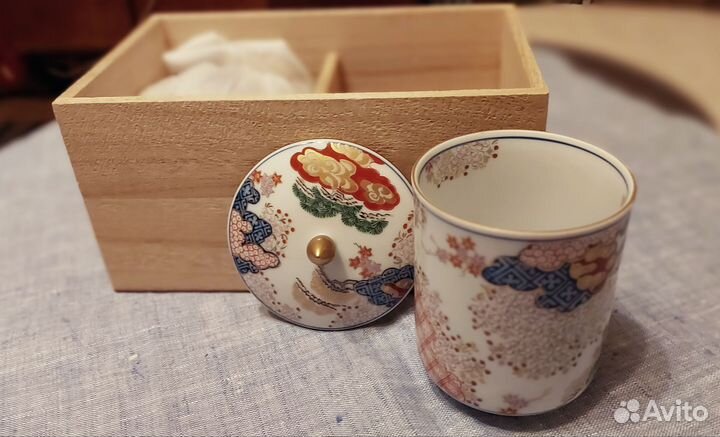 Фарфоровая чайная пара