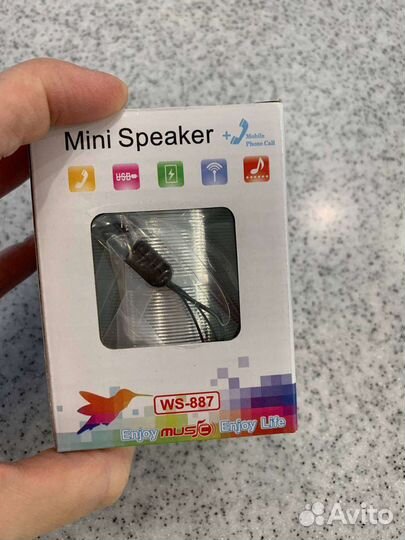 Портативная колонка Mini Speaker WS-887 BT