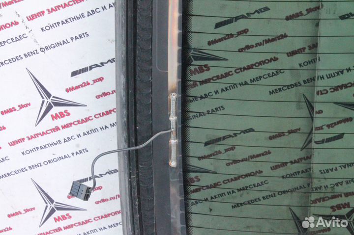 Стекло ветровое заднее W221 Mercedes