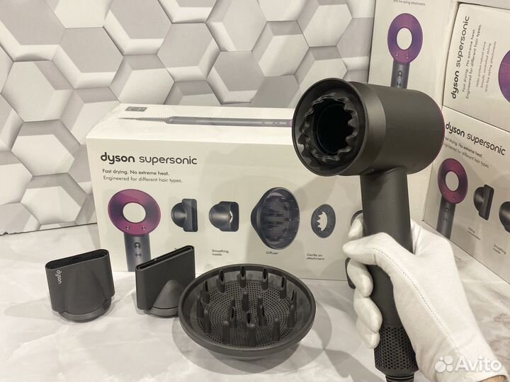 Фен Dyson HD08 Malaysia (Малайзия) Цвет: Фуксия