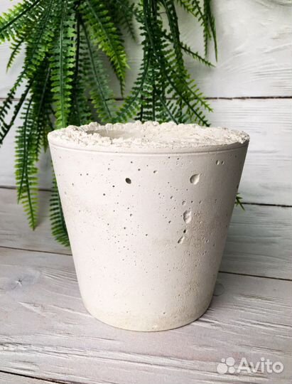 Горшок для цветов бетон