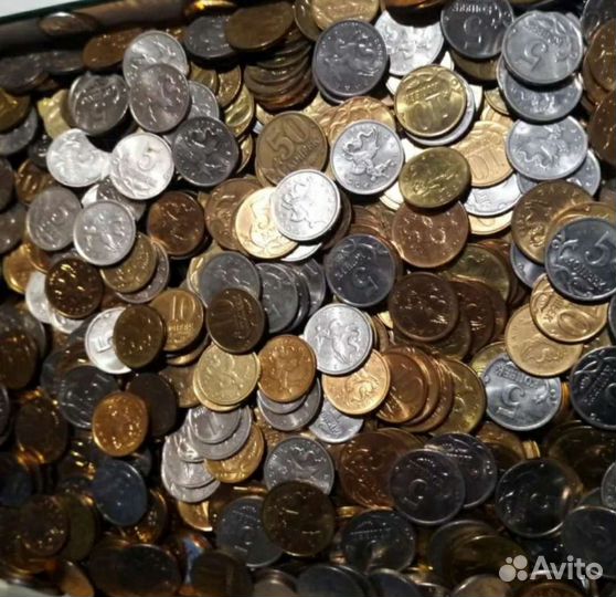 Монеты комплект 50 шт. без повторов