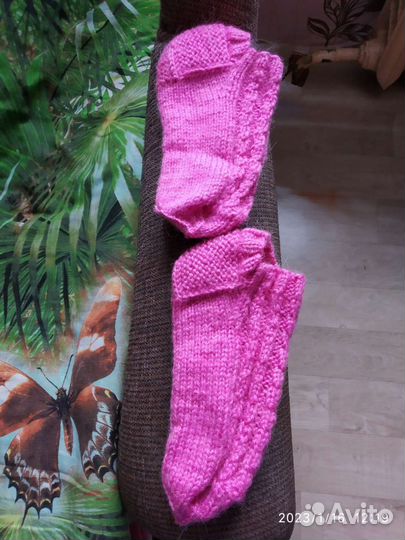 Носки и следки вязанные
