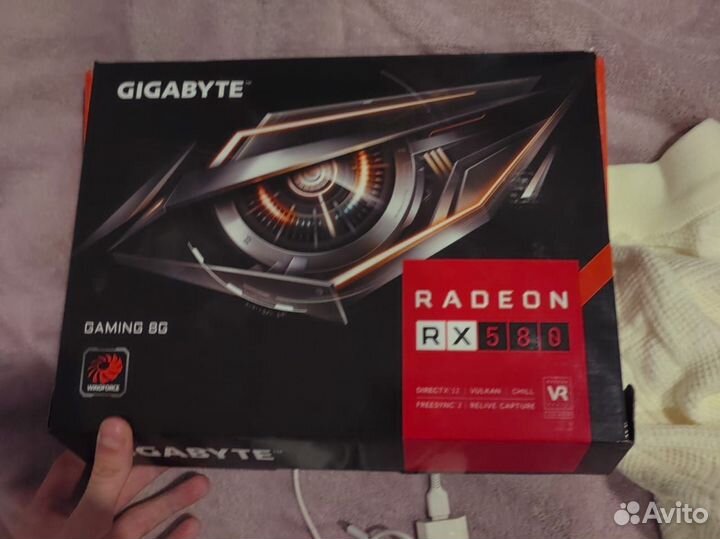 Gigabyte rx580 8gb