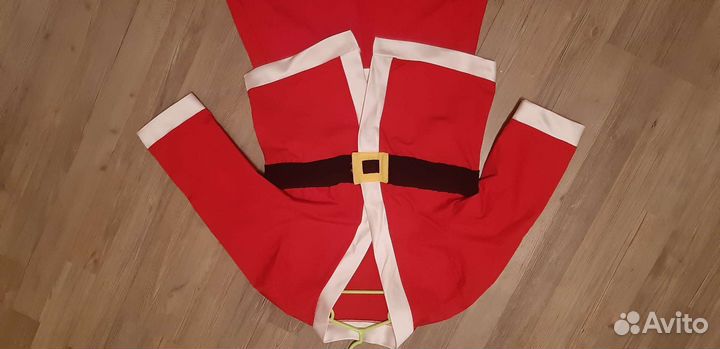 Костюм деда мороза детский