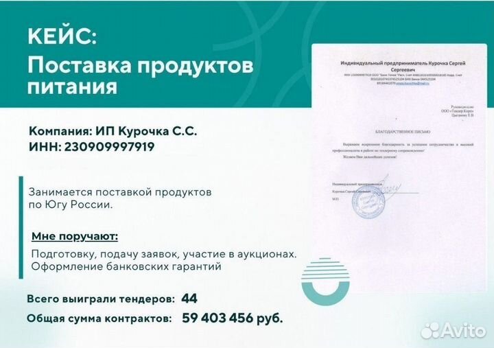 Тендерный специалист / Тендерное сопровождение