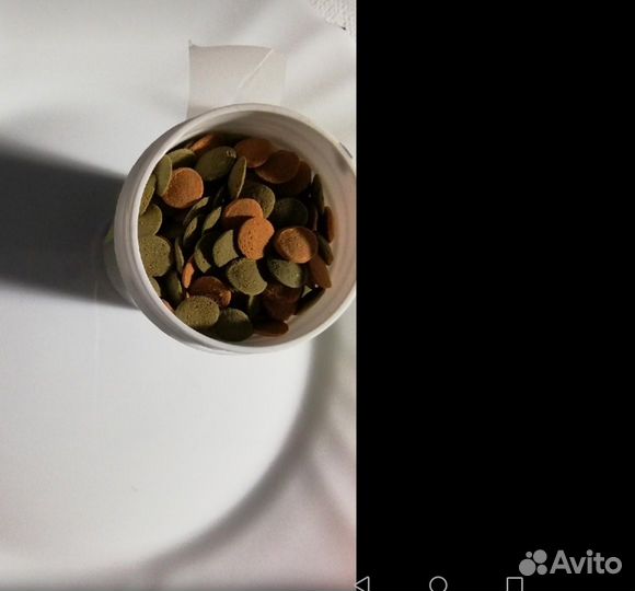 Корм для рыбок и креветок