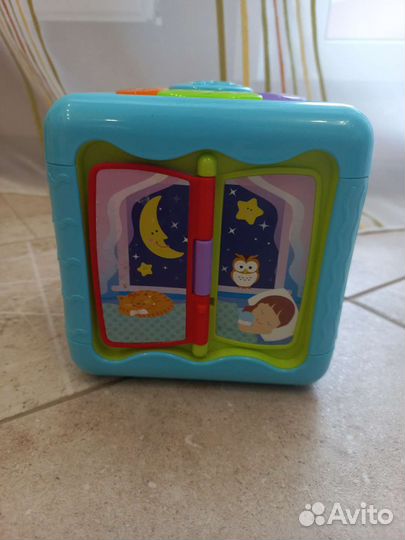 Развивающий кубик бу