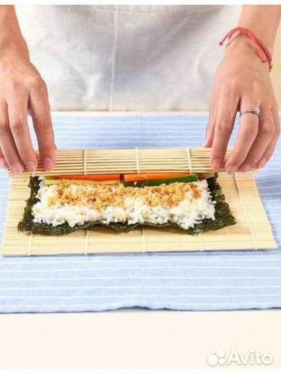 Коврик бамбуковый для роллов/ суши