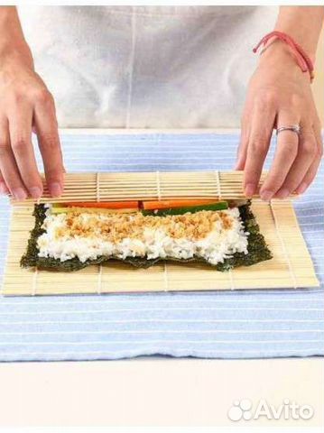 Коврик бамбуковый для роллов/ суши