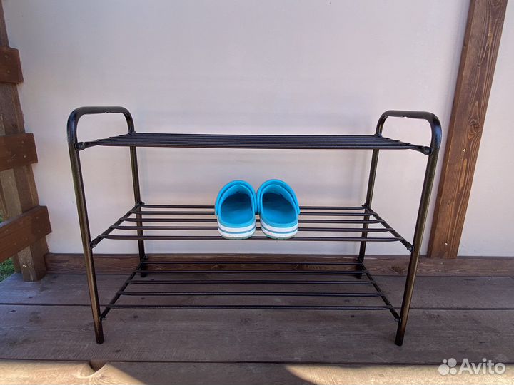 Обувница этажерка для обуви три яруса