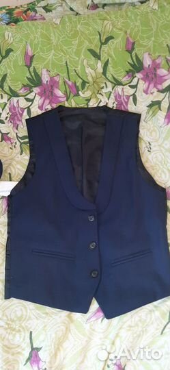 Школьный костюм для мальчика 140 vestel синий