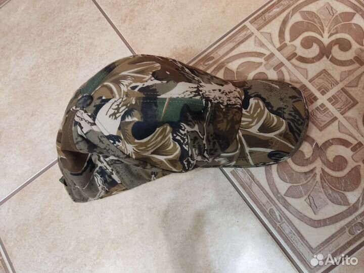 Камуфляжная кепка утеплённая