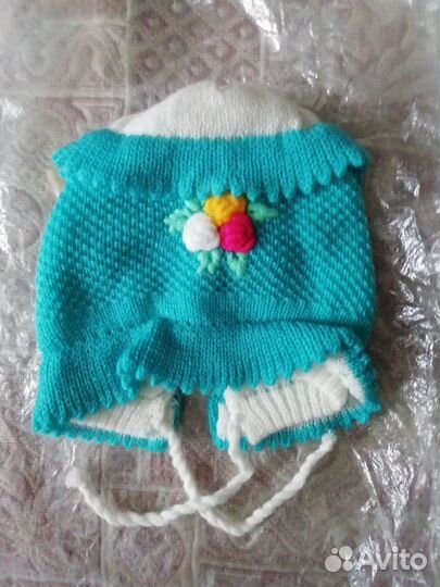 Шапочки для новорождённых