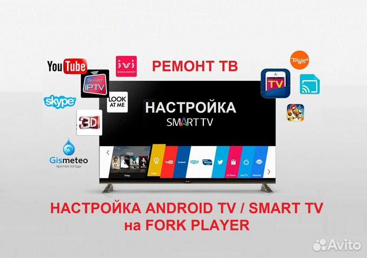 Настройка Smart и Android TV, каналы + фильмотека