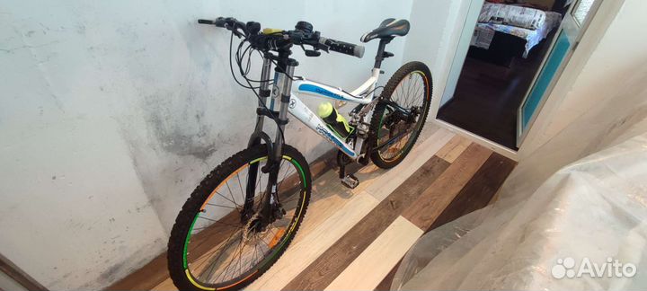 Двухподвесный велосипед