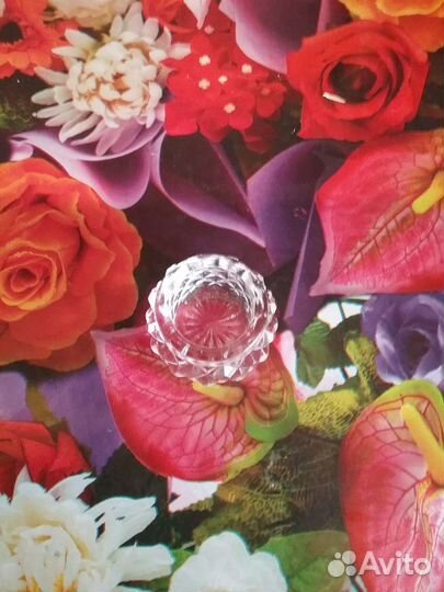 Хрустальная солонка,ссср