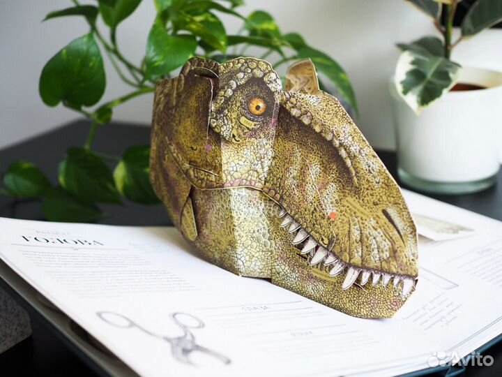 Тираннозавр рекс Интерактивная книга-панорама миф