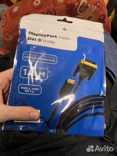 Кабель переходник DVI - DisplayPort