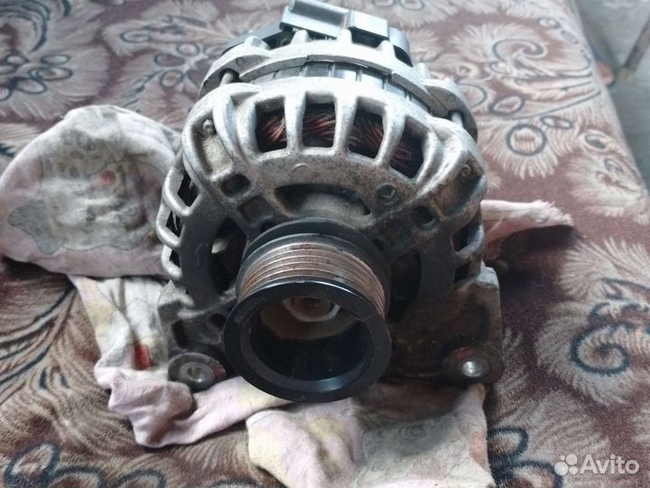 Новый генератор renault logan, sandero