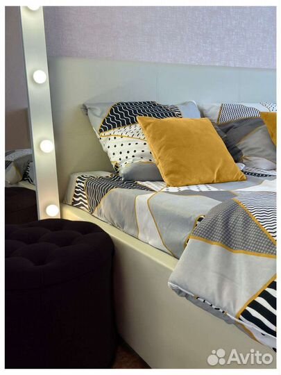 Постельное белье, поплин новое, 2х спальное