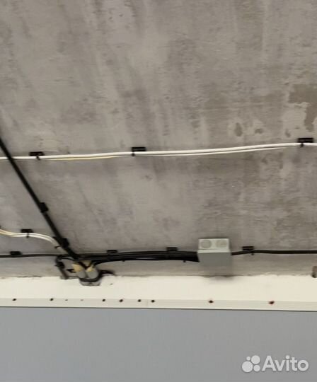 Электрик замена проводки розетки установка люстры