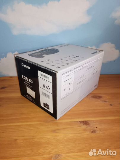 Коробка от фотоаппарата Canon EOS 6D