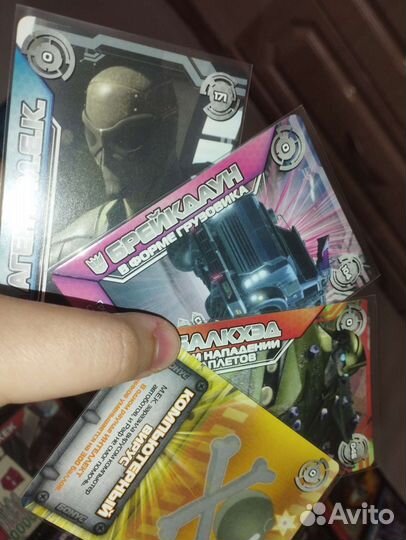 Промо карточки Трансформеры Прайм