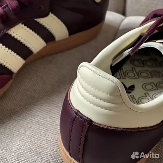 Adidas samba OG maroon оригинал