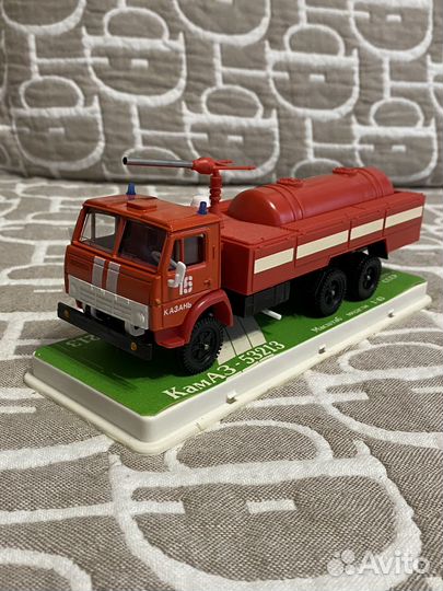 Модель автомобиля Камаз 53213 пожарный