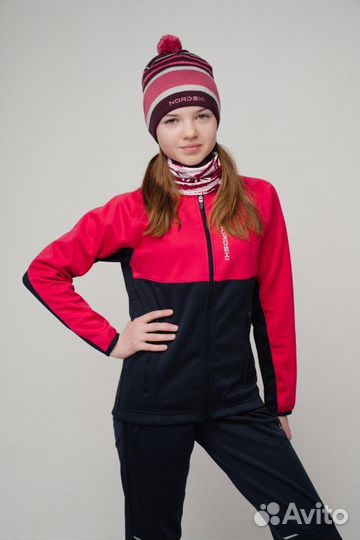 Разминочный лыжная куртка NordSki Premium юниор