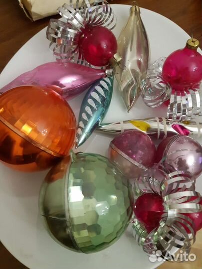 Елочные игрушки СССР