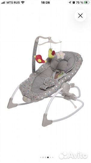 Качели чехол Jetem Flappy 2 в 1 с адаптером, серый