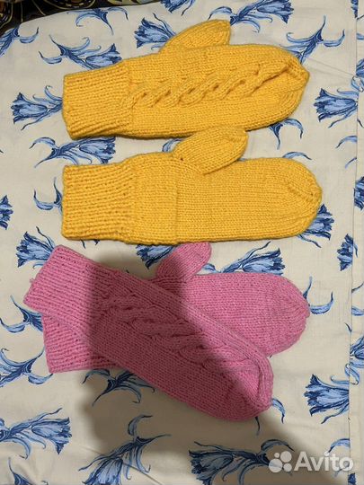 Варежки шарфы