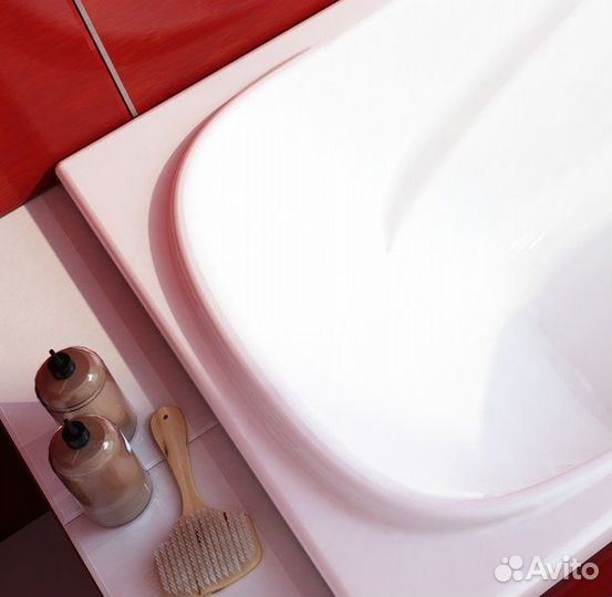 Ванна акриловая Roca Easy прямоугольная 170x75x45