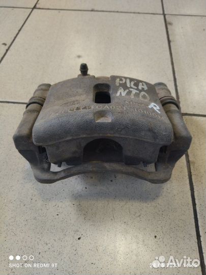 Суппорт тормозной передний правый Kia Picanto 1