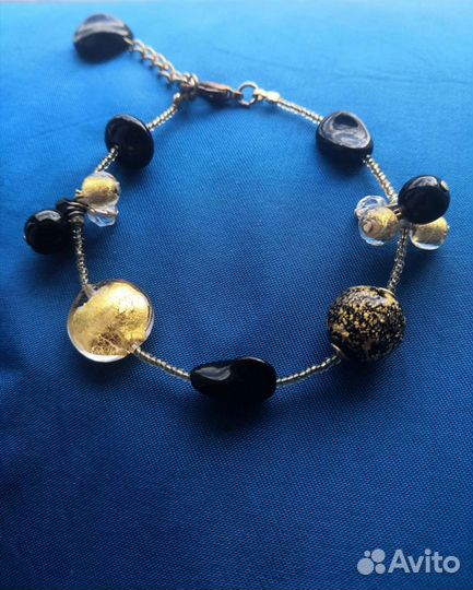 Браслет из муранского стекла Италия