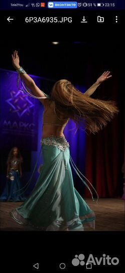 Костюм для восточного танца