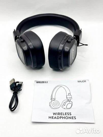 Беспроводные наушники marshall major 4