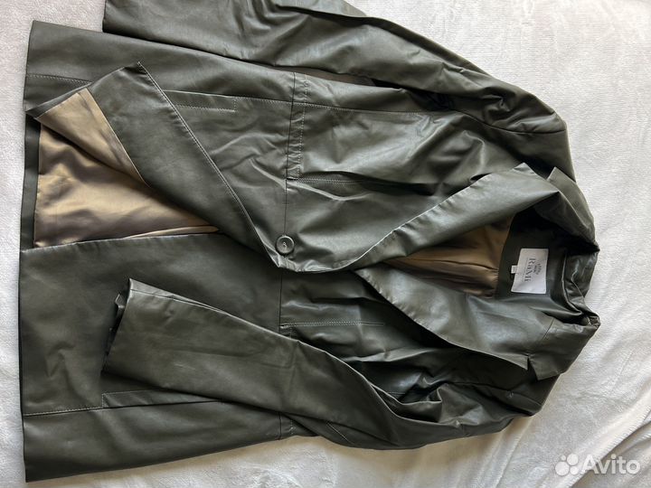 Кожаный пиджак