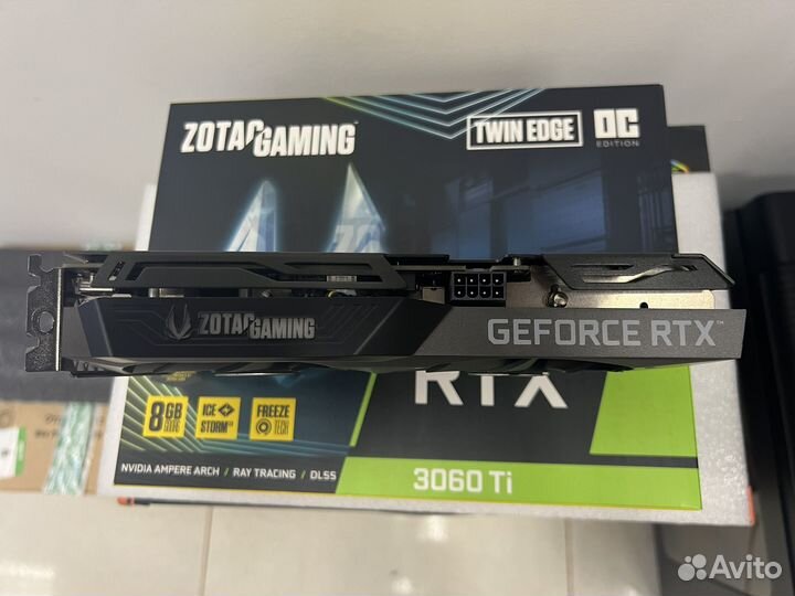 Видеокарта RTX 3060 Ti Twin edge OC 8 gb Zotac