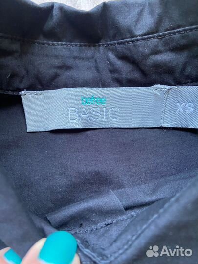 Рубашка черная befree