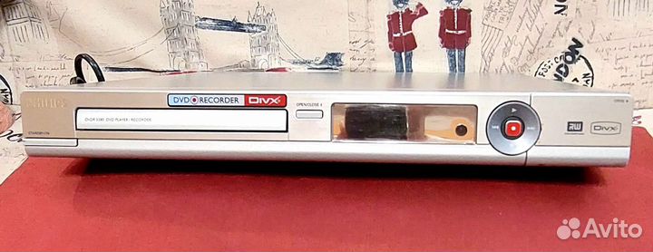 DVD player/recorder Philips dvdr 3380+конвертеры