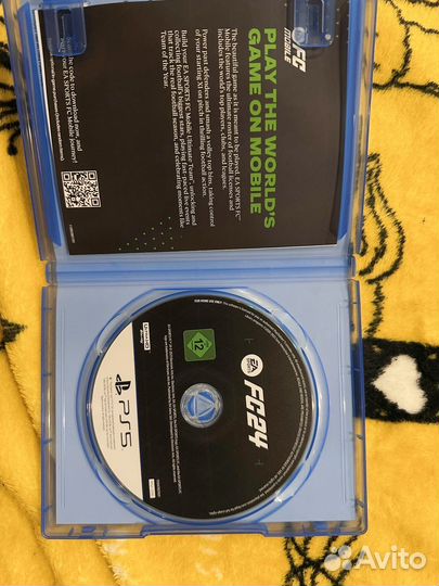 EA FC 24 ps5 диск