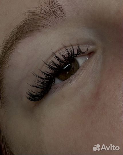 Наращивание ресниц модель