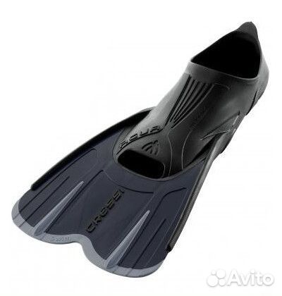 Ласты для плавания Agua Short Black/grey