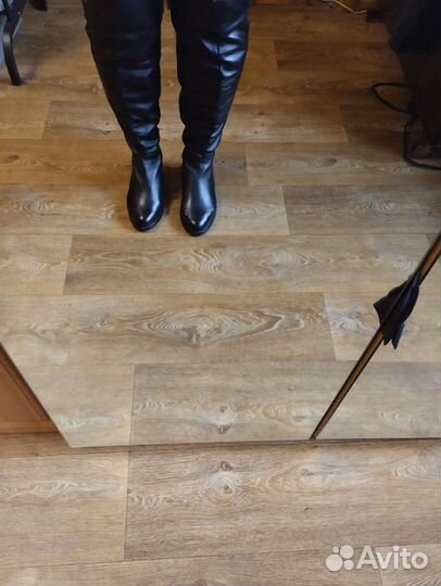 Сапоги женские натуральная кожа