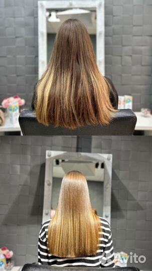 Кератин. ботокс. наращивание волос